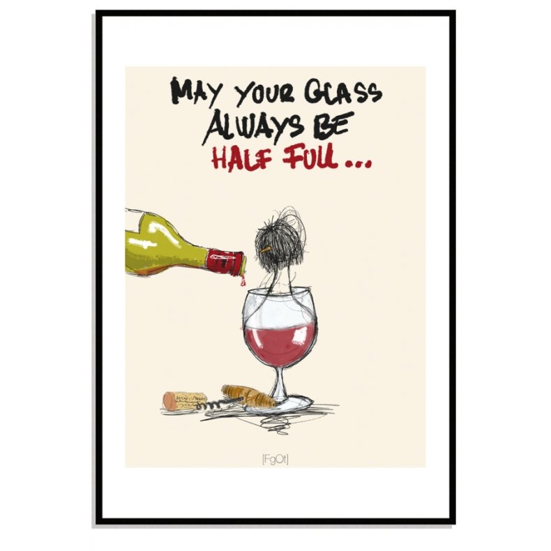 Half full...