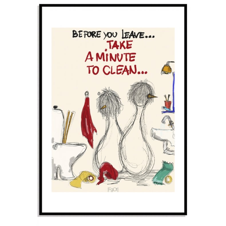Before you leave...