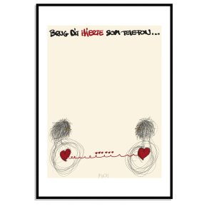 Brug dit hjerte som telefon