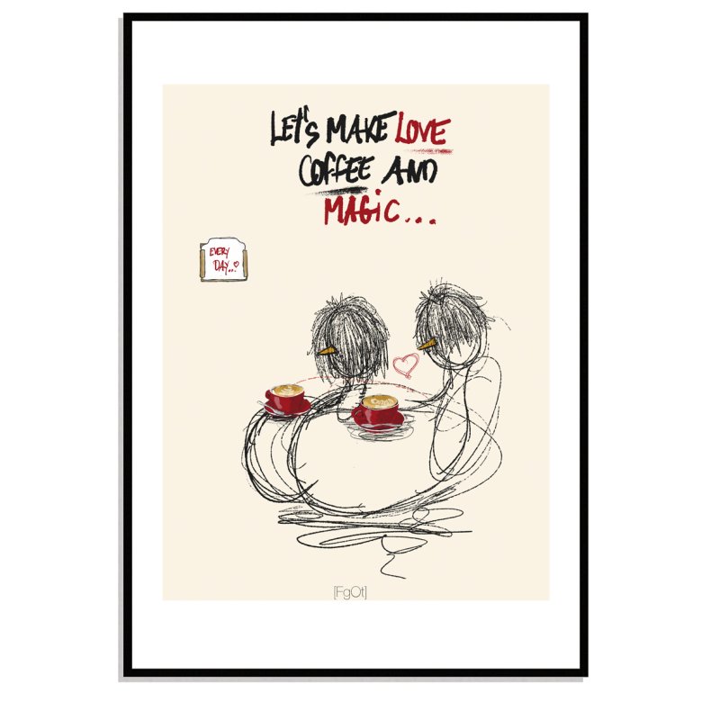 coffee love and magic...