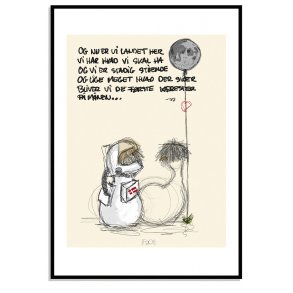 De frste krester p mnen.