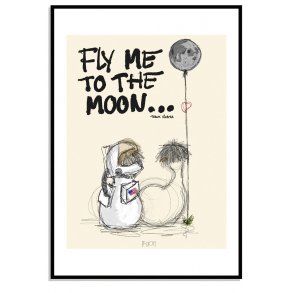 Fly me to the moon