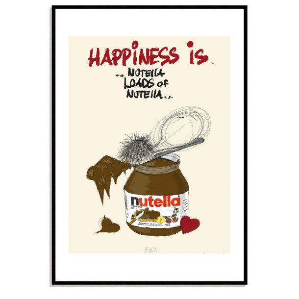 Happiness is NUTELLA