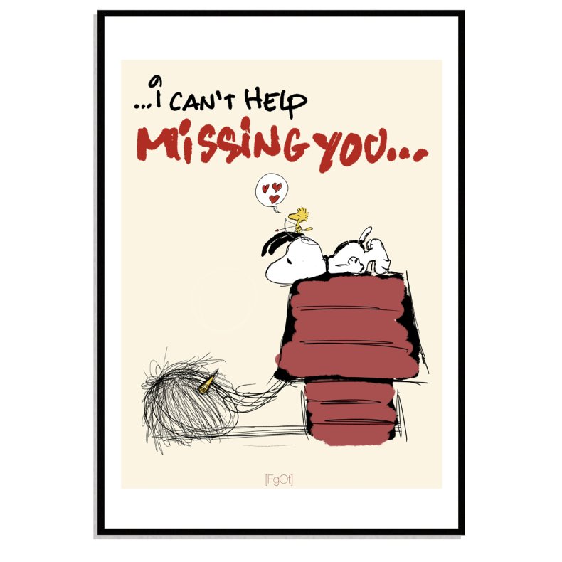 I cant help missing you... 