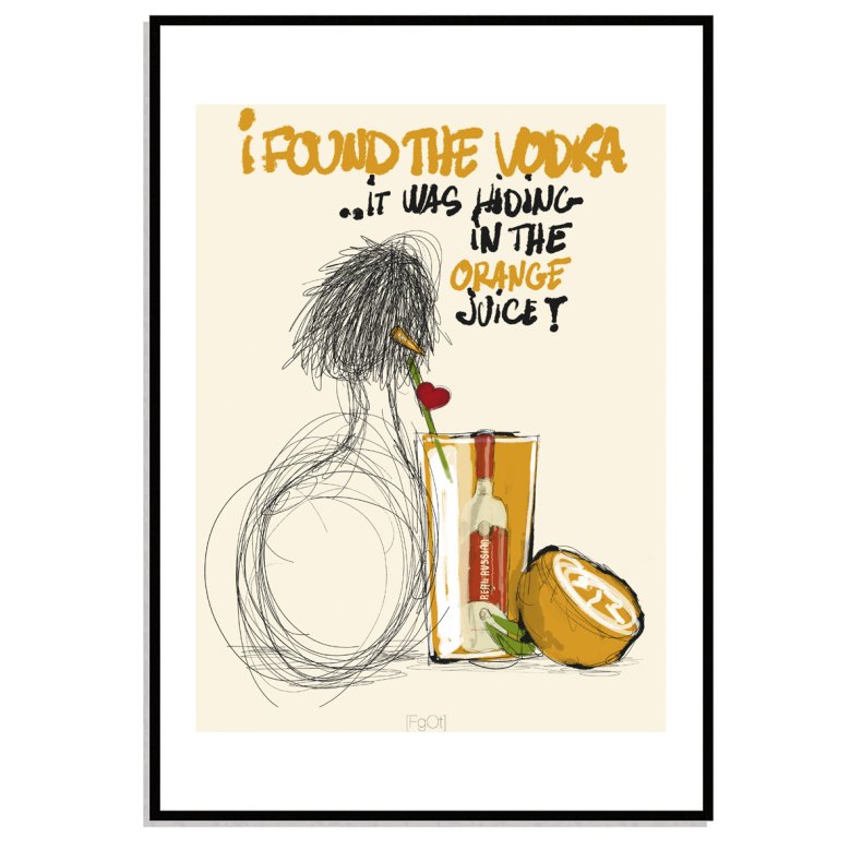 I found the vodka