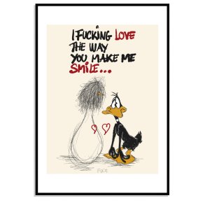 i fucking love the way you make me smile