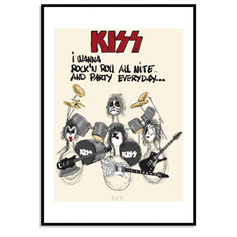 KISS DOK Kopiband
