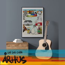 Lav sol over rhus smilets by