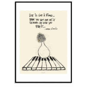 Life is like a piano...