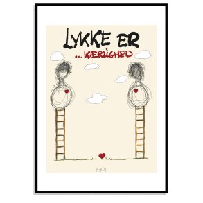 Lykke er krlighed