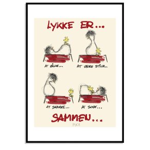 Lykke er.....      sammen...