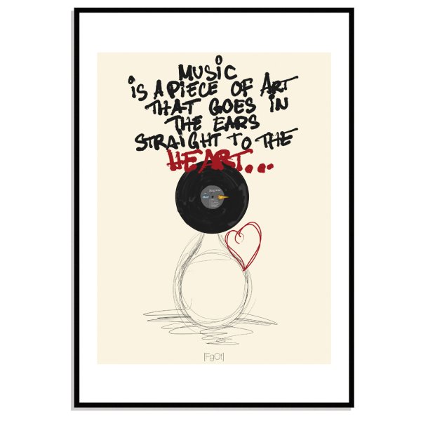 Music is a piece of art...