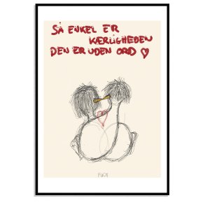 Retro enkel krlighed