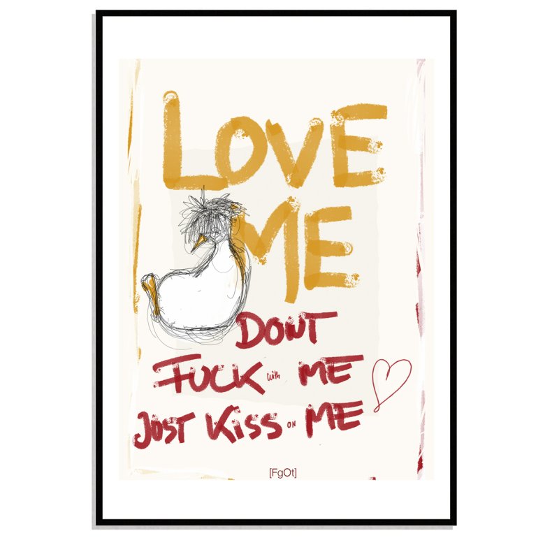 retro love me dont fuck me
