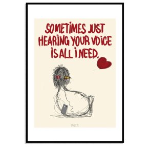 Retro ...your voice is all i need