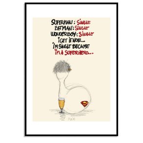 Superman = Superhero