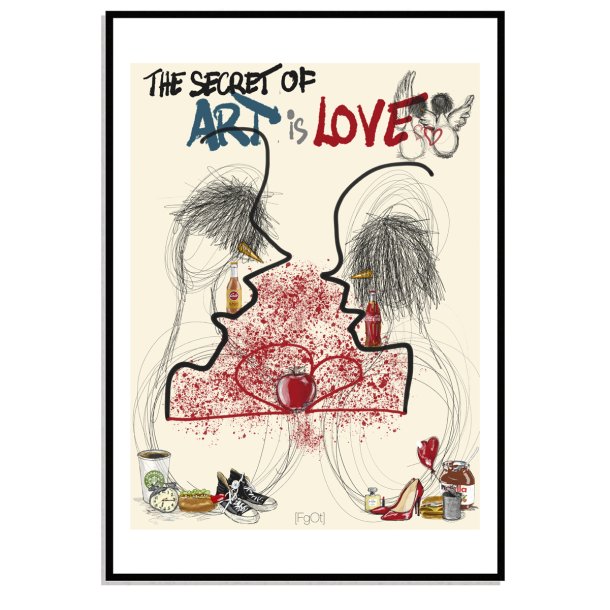 The secret of ART is LOVE