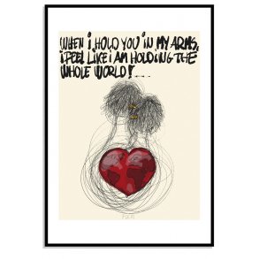 when i hold you in my arms