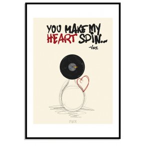 You make my heart spin...