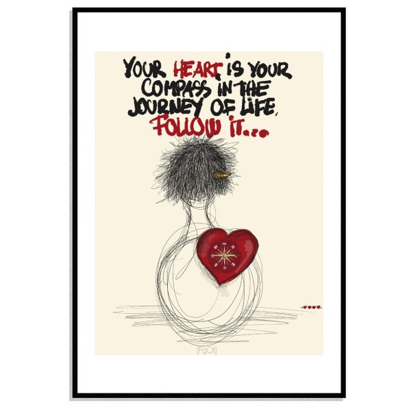 Your heart is your compass